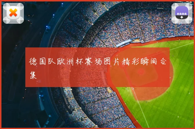 德国队欧洲杯赛场图片精彩瞬间合集