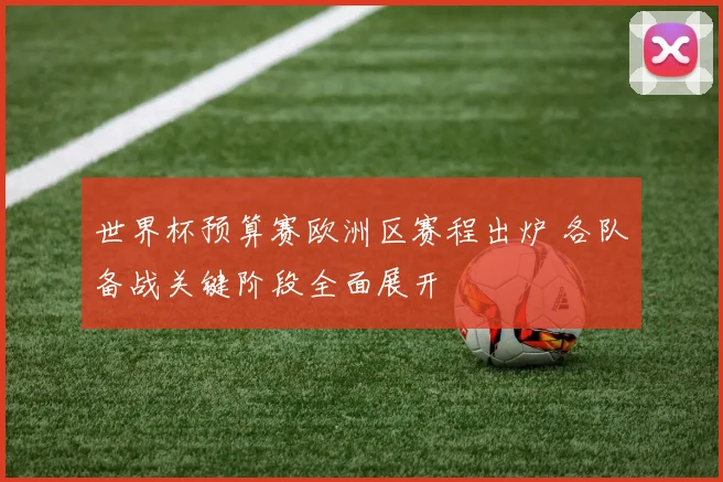 世界杯预算赛欧洲区赛程出炉 各队备战关键阶段全面展开